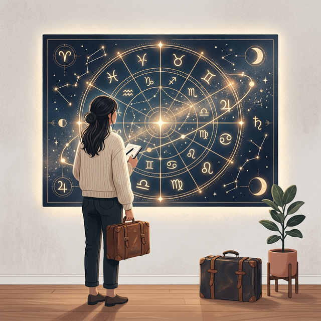 How to Read Line Crossings in Astrocartography Without Overcomplicating the Map