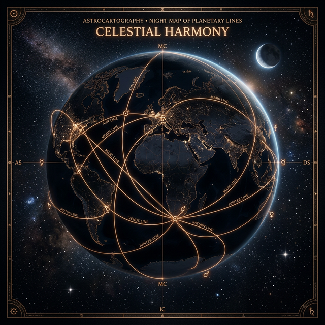 What to Do After You Generate an Astrocartography Chart